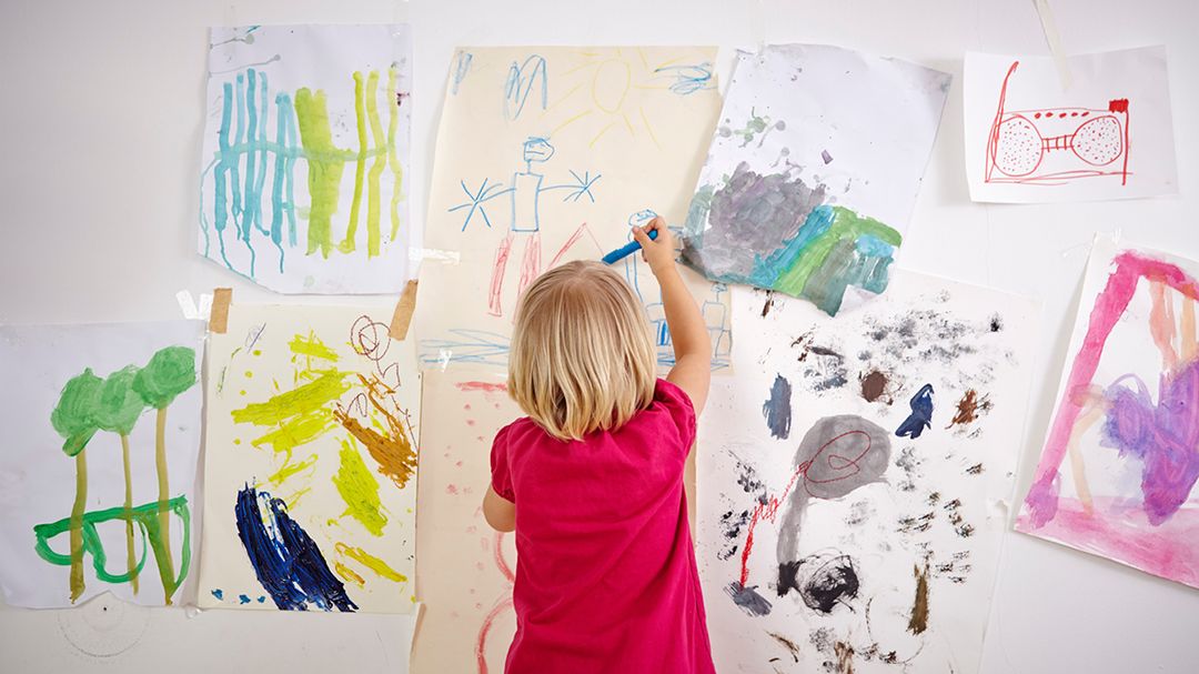 Creative Ways to Store and Display Kids' Artwork | Learn | NOTEWORTHY